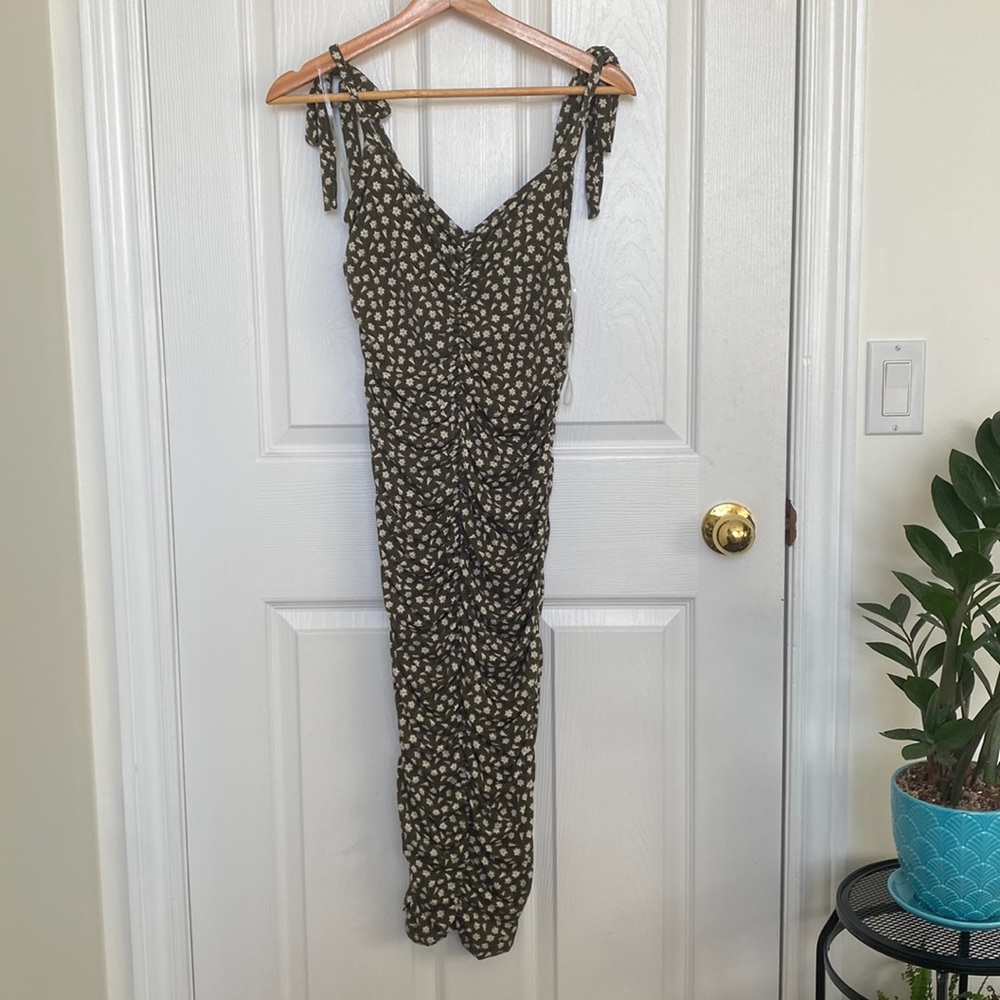 M by Mendocino Green Floral Dress